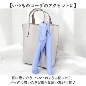 スカーフ シルク 100% 正方形 定番 大判...の詳細画像5