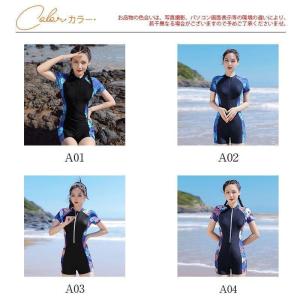 水着 レディース競泳水着 フィットネス 着痩せ...の詳細画像1