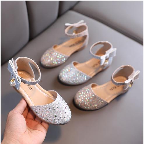 子供靴 フォマールシューズ 女の子 靴 パンプス 結婚式 ピアノ 発表会 プリンセス 子ども靴 ジュ...