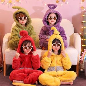 パジャマ テレタビーズ 子供 ワンピース パジ...の詳細画像5