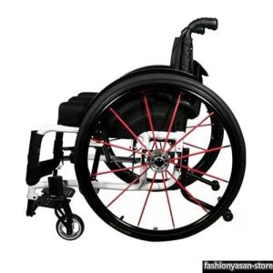 軽量アルミ製 車いす 自走型 折りたたみ 車椅...の詳細画像5