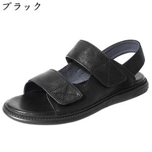 革サンダル ビーチサンダル メンズ ビジネス ...の詳細画像1