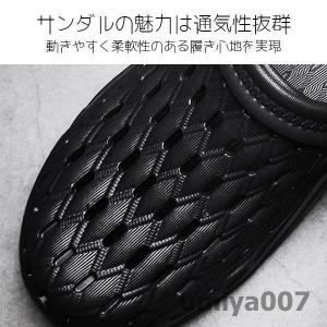 サンダル メンズ ビーチサンダル 水陸両用 ス...の詳細画像4