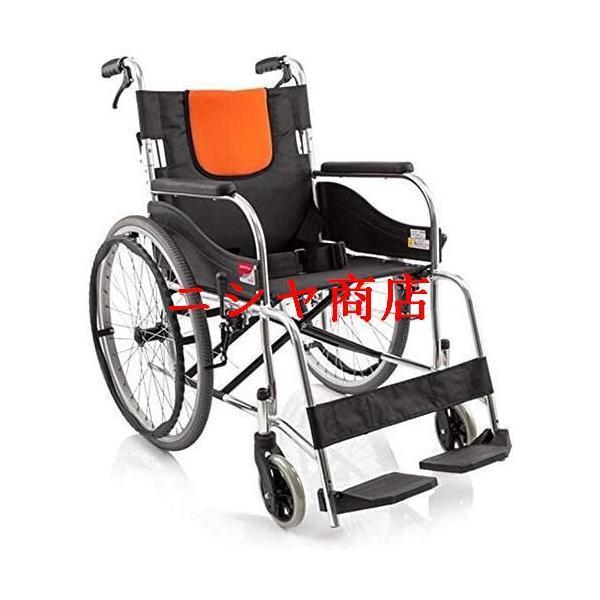 車椅子 ブレーキ付 自走式 車いす 軽量アルミ製 アルミニウム合金 折ります 軽い車椅子、 手動旅行...