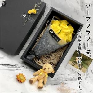 ソープフラワー 母の日 造花 ボックスフラワー...の詳細画像3