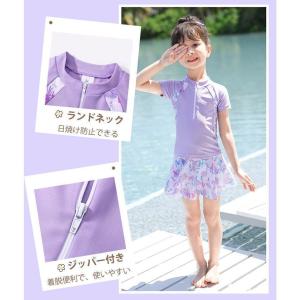 キッズ水着 子供水着 ジュニア水着 女の子 女...の詳細画像4