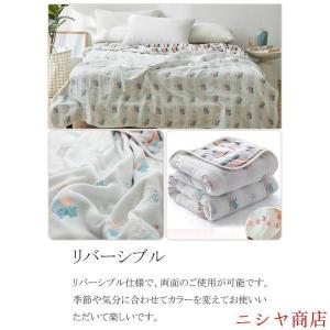 六重タオルケット ガーゼケット 肌掛け ひざ掛...の詳細画像2