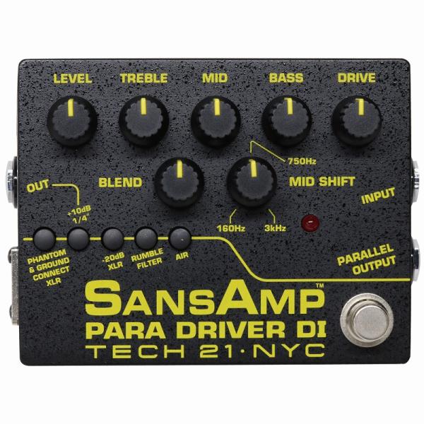 TECH21 SANS AMP サンズアンプ ベース用DI PARA D DI V2 DI ボックス