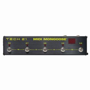 TECH21 MIDI MONGOOSE MIDI スイッチャー フットスイッチ｜soarsound