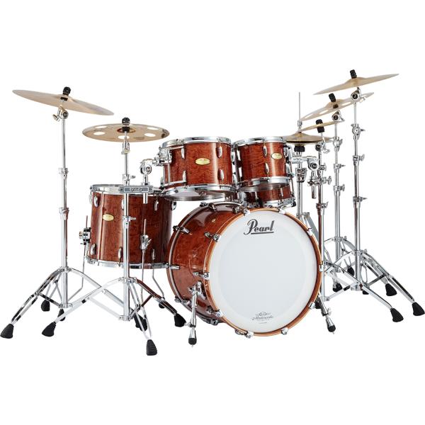 Pearl パール スネア付属 ドラムセット 5点セット Masterworks Natural B...