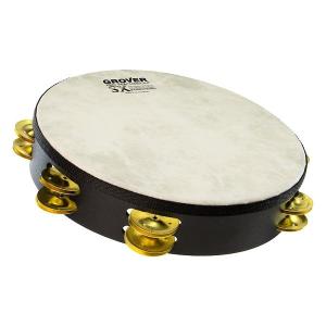 GROVER（グローバー）プロフェッショナル タンバリン 10インチ T2GS Amazon.com: Grover Pro Percussion P-T2/GS Protégé Tambourine