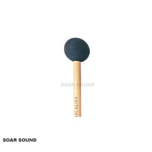 サイトウマレット Saito ゴムヘッド 100シリーズ 籐柄 37cm No.103