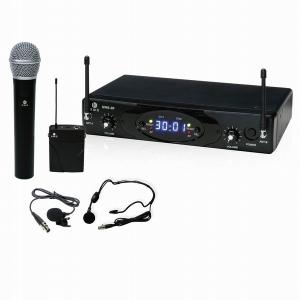 ワイヤレスマイク シングル 1本 受信機 セット ハンドマイク