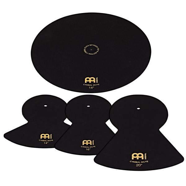 MEINL マイネル シンバル用 消音パッド シンバルミュートセット 防音 14"ハイハット用＋16...