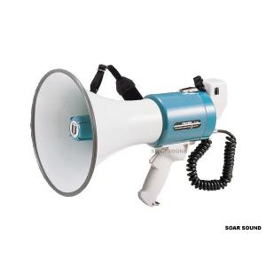 TOA 拡声器 15W メガホン マイク付き 抗菌処理 ショルダー型メガホン