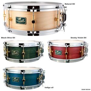 CANOPUS MO Snare Drum 14×5.5 w/Die Cast Hoops - Natural Oil [MO
