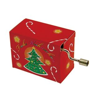 ドイツ製 手回し オルゴール MUSIC BOX もみの木 O Christmas Tree SOU...