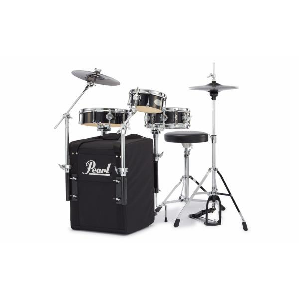 Pearl パール リズムトラベラー BLACK BOX  Version2ドラムセット RT-70...