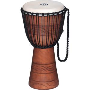 オリジナルアフリカンスタイル・ロープチューニング ウッドジャンベ WATER RHYTHMシリーズ 　ADJ2-M+BAG　10" diameter,20"tall　MEINL（マイネル）｜soarsound