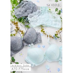 【SALE】脇高ストリングレーシーブラ&ショーツ...の商品画像