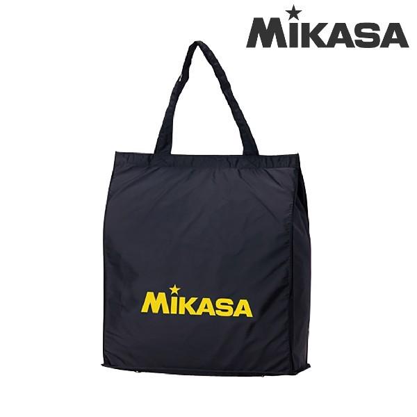 ミカサ (MIKASA) バレーボール レジャーバッグ エコバッグ コンパクト ブラック BA22-...