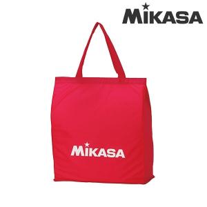 ミカサ (MIKASA) バレーボール レジャーバッグ エコバッグ コンパクト レッド BA22-R｜sobuesports