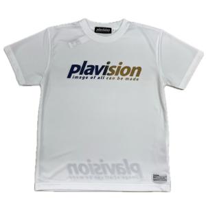 PLAVISION プラヴィジョン プラビジョン ハンドボール ソブエオリジナル プラクティスシャツ Tシャツ PLA24SS-1 ホワイト 練習着 移動着 24SS｜sobuesports
