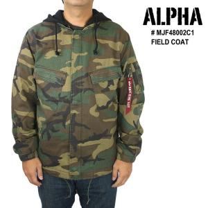 アルファ インダストリーズ ALPHA INDUSTRIES メンズ FORTITUDE AMERICANA FIELD COAT ミリタリー ジャケット アウター 長袖 米軍 アメリカ 迷彩