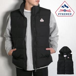 ピレネックス PYRENEX メンズ アウター ダウンベスト フード付き Spoutnic Mini Ripstop Vest HMS017｜socalworks