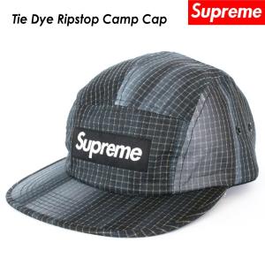 激安店舗 新品 Supreme タイダイリップストップ キャンプキャップ - キャップ