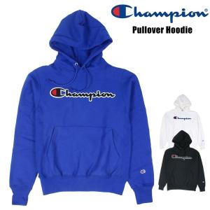 チャンピオン Champion メンズ ロゴ パーカー フーディ プルオーバー シンプル 裏起毛 トップス 秋 冬 男性用 大きいサイズ おしゃれ ブランド