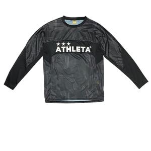 アスレタ　ATHLETA　プラクティスシャツ　ブラック　サッカー　フットサル　長袖　プラシャツ　02353 70｜soccershop-players