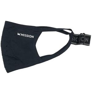 ミッション　MISSION　アジャスタブル　スポーツマスク　ブラック　マスク　Adjustable Sport Mask　109478｜soccershop-players