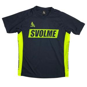 スボルメ　SVOLME　切替TRトップ　ネイビー　サッカー　フットサル　半袖　プラクティスシャツ　1221 92500 NVY｜soccershop-players