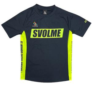 スボルメ　SVOLME　Jr切替TRトップ　ネイビー　サッカー　フットサル　半袖　プラクティスシャツ　1221 95800 NVY｜soccershop-players