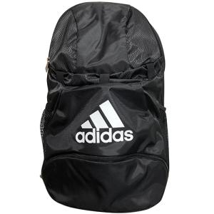 アディダス　adidas　ボール用デイパック　サッカー　フットサル　バックパック　リュック　バッグ　ジュニア　ブラック　ADP28　BK｜soccershop-players