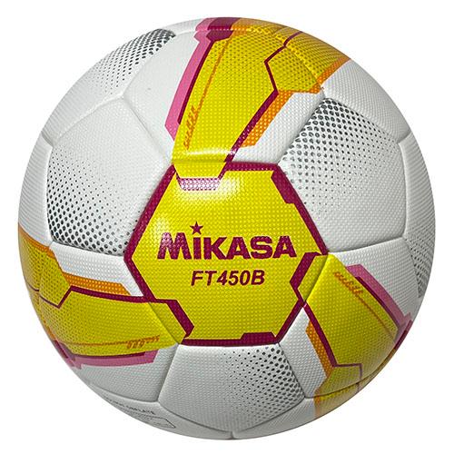 ミカサ　MIKASA　アルムンド　ALMUNDO　イエロー×ピンク　サッカーボール　検定球　4号　f...