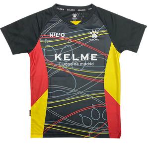 ケルメ　KELME　ジュニア　プラクティスシャツ　ブラック　サッカー　フットサル　半袖　プラシャツ　KC21826J 26｜soccershop-players