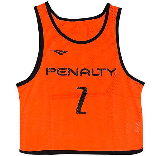 ペナルティ　PENALTY　ビブス番号入　10枚セット　（2番〜11番）　Fオレンジ　サッカー　フッ...