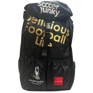 サッカージャンキー　Soccer Junky　バックパック　旅のお供+1　ブラック　サッカー　フットサル　バッグ　リュック　SJ15080 2