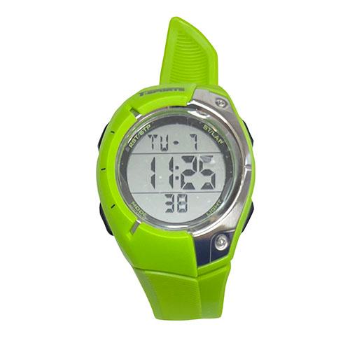 クレファー　CREPHA　T-SPORTS　デジタルウオッチ 150ラップ　腕時計　グリーン　スポー...
