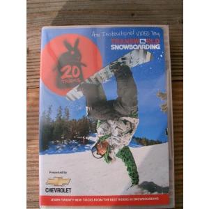 ≪30%OFF≫≪1万円以上の購入で送料無料≫<BR>SNOWBOARD DVD<BR>【20 TRICKS】<BR>TRANSWORLD｜society06