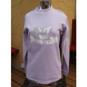 SOCIETY SECOND LAYER Girls Base Top L/S L-PURPLE 【M】｜society06