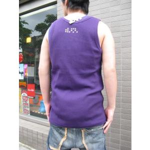 ★Special Sale!! 20%OFF!!★ huge blks tanktop purple 【l】｜society06