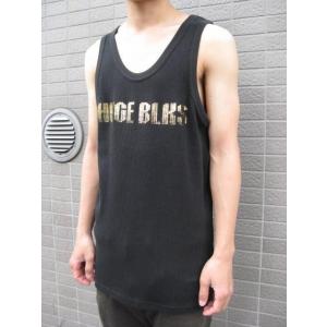 ★Special Sale!! 20%OFF!!★ huge blks tanktop black 【M】｜society06