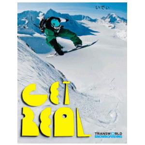 ≪30%OFF≫≪1万円以上の購入で送料無料≫<BR>SNOWBOARD DVD<BR>【GET REAL】<BR>TRANSWORLD｜society06