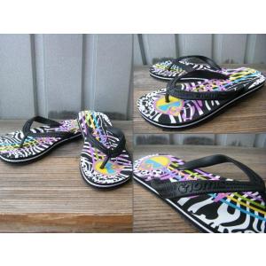 ≪20%OFF≫≪一万円以上の購入で送料無料≫<br>NOMIS <BR>TECHNICOLOR FLIP-FLOPS SANDAL 【BLK】【24.5/25.0】｜society06