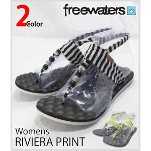 FREEWATERS/フリーウォータース RIVIERA PRINT SANDAL/リヴィエラプリント サンダル｜society06