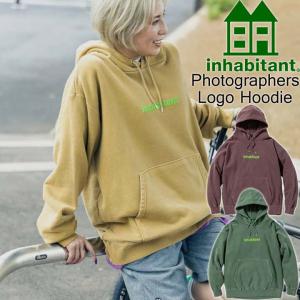 INHABITANT インハビタント Photographers Logo Hoodie ISM23KT11 送料無料 メンズ MENS｜society06