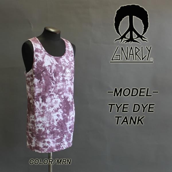 GNARLY ナーリー TYE DYE TANK Tシャツ 20%OFF SALE